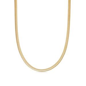 Missoma Flat Snake Chain Necklace